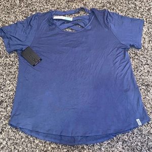 Andrew Marc Performance Navy Top